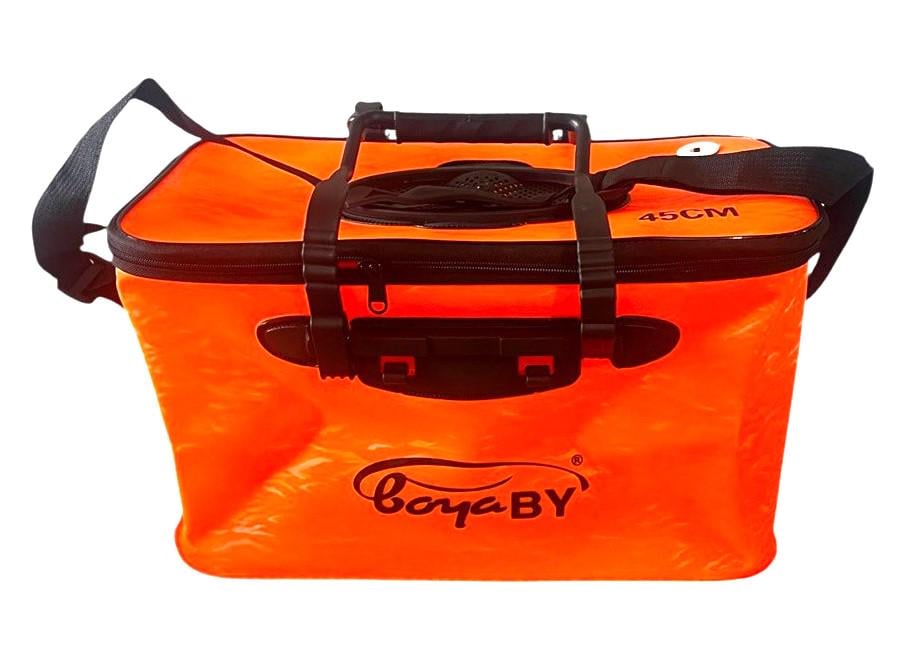Сумка рибальська BoyaBy Bakkan ПВХ для риби з клапаном 45х25х25 см 28 л (35426987454)