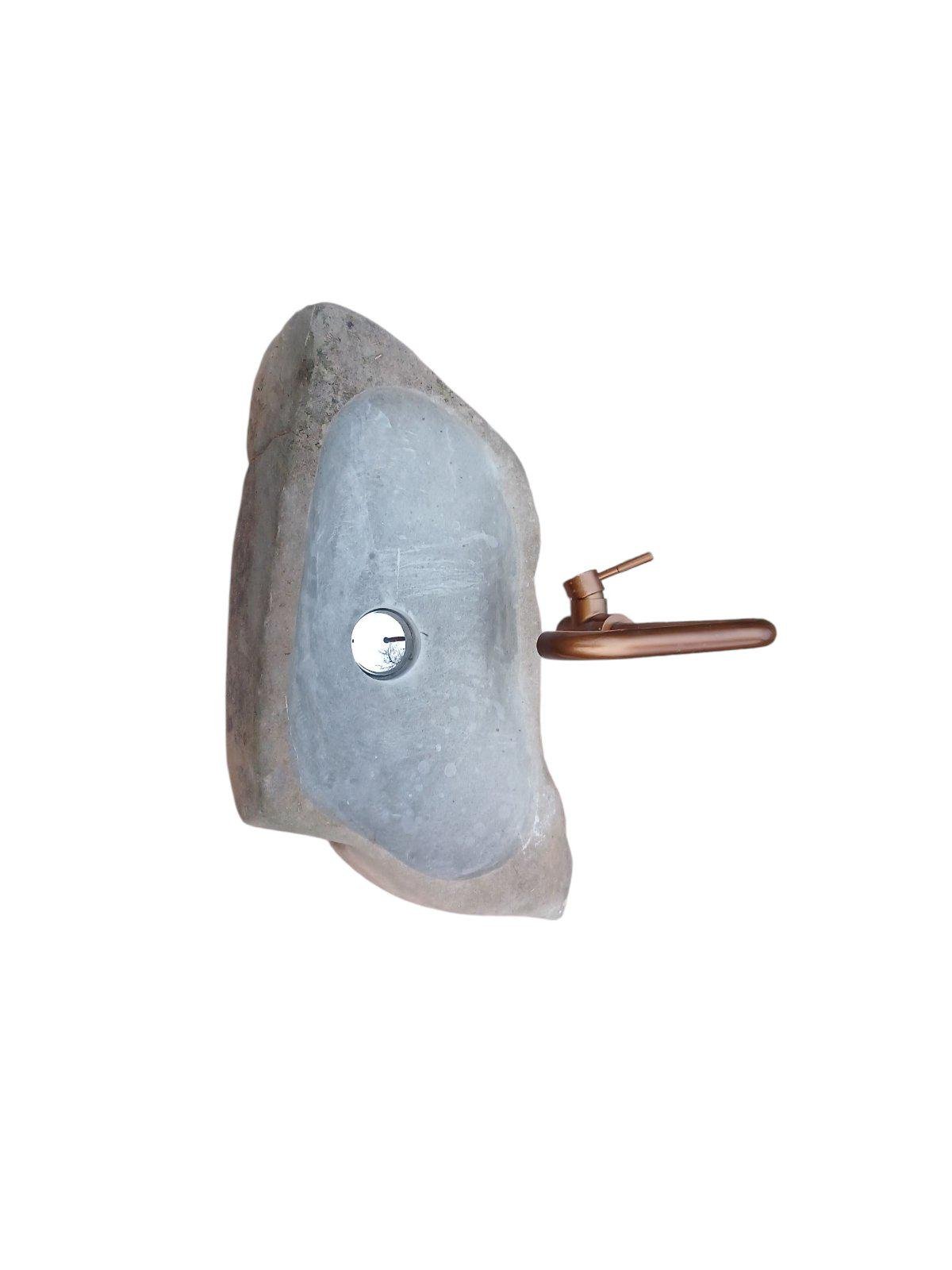 Раковина из натурального камня 60х30х15 см - фото 3 Раковина из натурального камня 60х30х15 см - фото 3