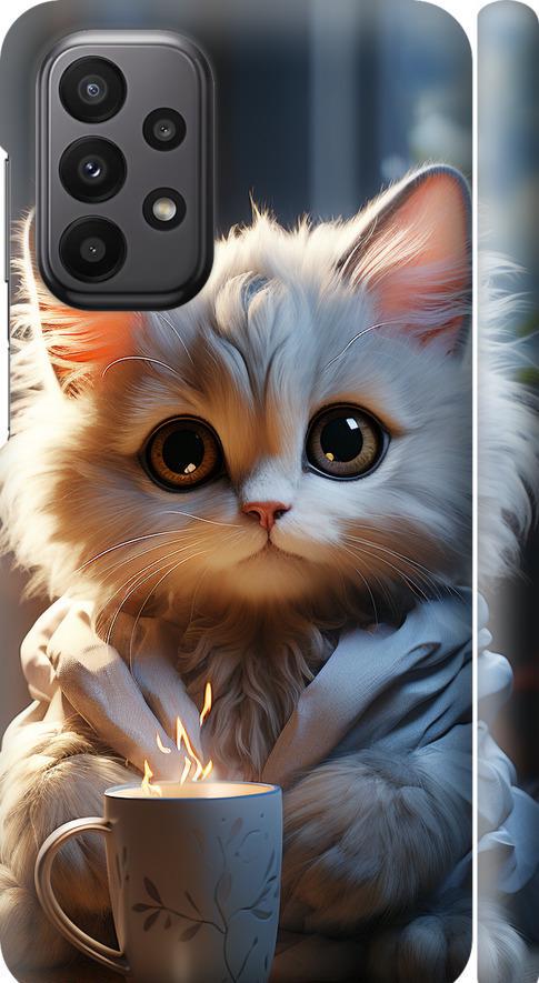 Чехол на Samsung Galaxy A23 A235F White cat (5646m-2587-42517) Чехол на Samsung Galaxy A23 A235F White cat (5646m-2587-42517)
