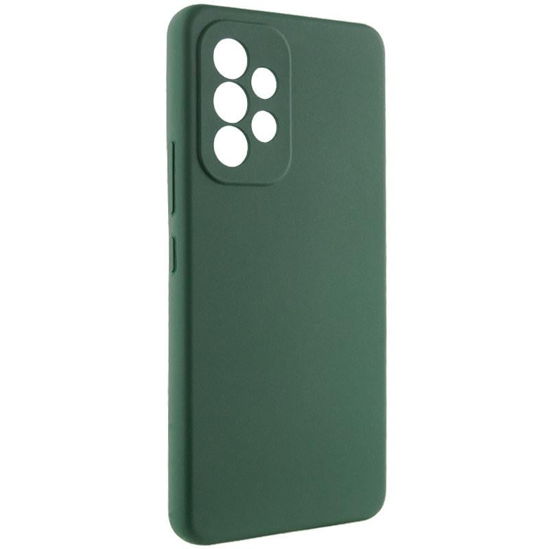 Протиударний Чохол Silicone Cover Lakshmi Full Camera (AAA) для Samsung Galaxy A73 5G Зелений / Cyprus Green - фото 2