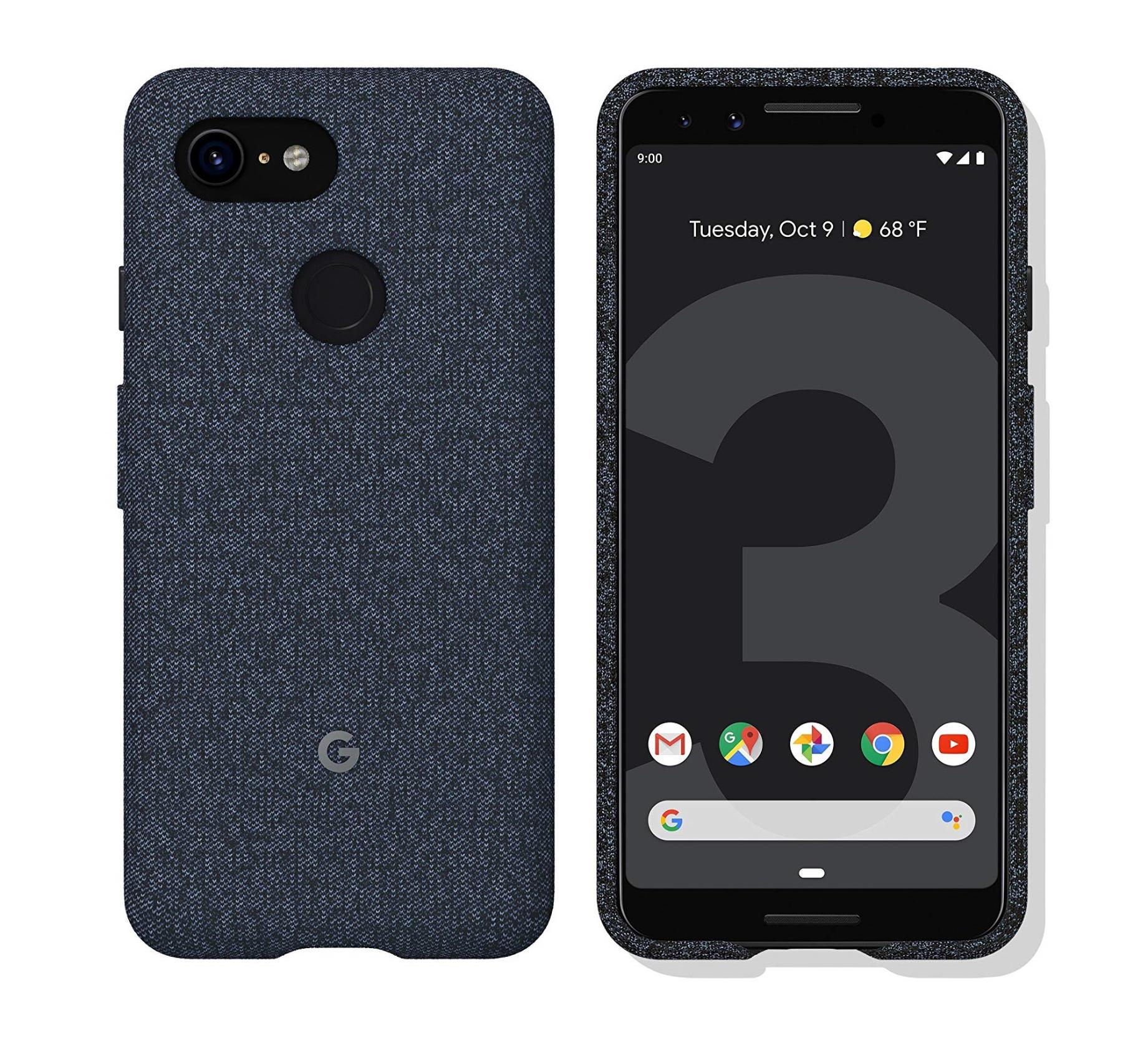 Протиударний чохол Fabric Case Soft Knit GA00496 для Google Pixel 3 XL (6.3") Indigo Протиударний чохол Fabric Case Soft Knit GA00496 для Google Pixel 3 XL (6.3") Indigo