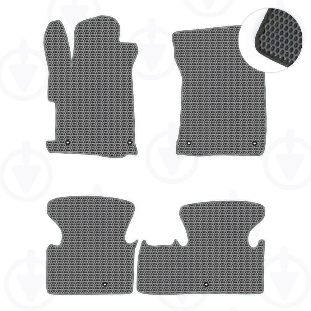 Комплект ковриков в салон Star-Tex для Acura ILX 2015-2022 р. EVA/Сота малая Серый (10001-02-22-42) Комплект ковриков в салон Star-Tex для Acura ILX 2015-2022 р. EVA/Сота малая Серый (10001-02-22-42)