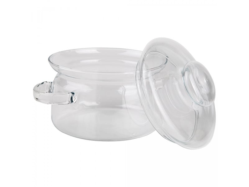 Каструля скляна Simax з кришкою 1,5 л (6063)