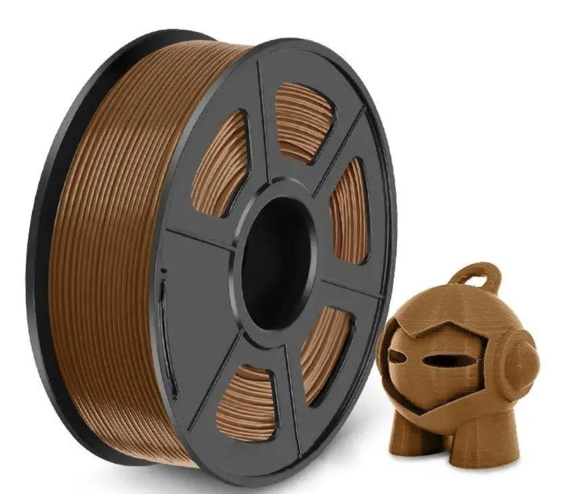 Пластик для 3D-принтера SUNLU PETG 1,75 мм 1 кг Сoffee
