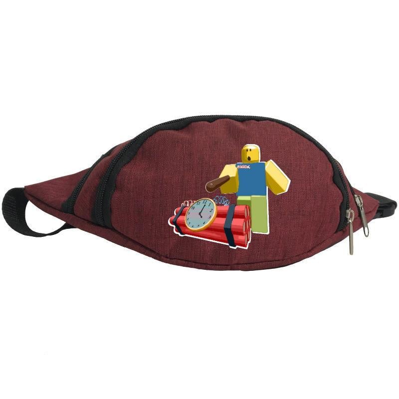 Поясная сумка-бананка Cappuchino toys Роблокс Robloks RB-02 Бордовый (1652391749)