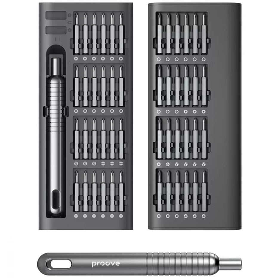 Багатофункціональний набір прецизійних викруток Proove Fixer 51in1 - фото 2 Багатофункціональний набір прецизійних викруток Proove Fixer 51in1 - фото 2
