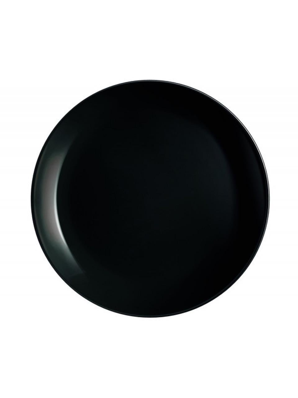 Тарелка Luminarc Diwali Black десертная d 19 см (37161142)