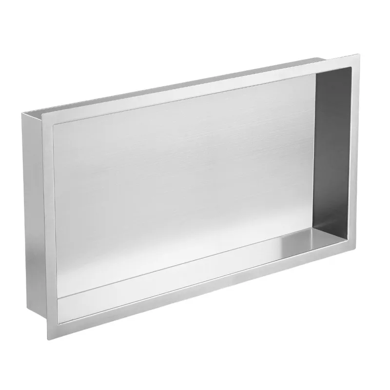 Полиця-ніша для ванної кімнати MIXXUS Premium NICHE-0102 із нержавіючої сталі SUS304 (MI6679)