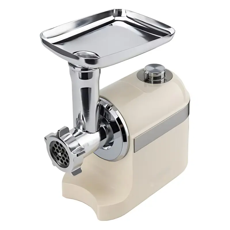 Мясорубка Rainberg RB-2270 с реверсом/защитой от перегрузок и резиновыми ножками 3 насадки 3800 Вт Белый (opt-102826)