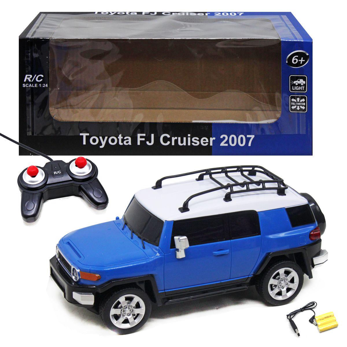 Машинка на р/к Toyota fj cruiser 2007 27055 Синий (1-6-218926) - фото 2