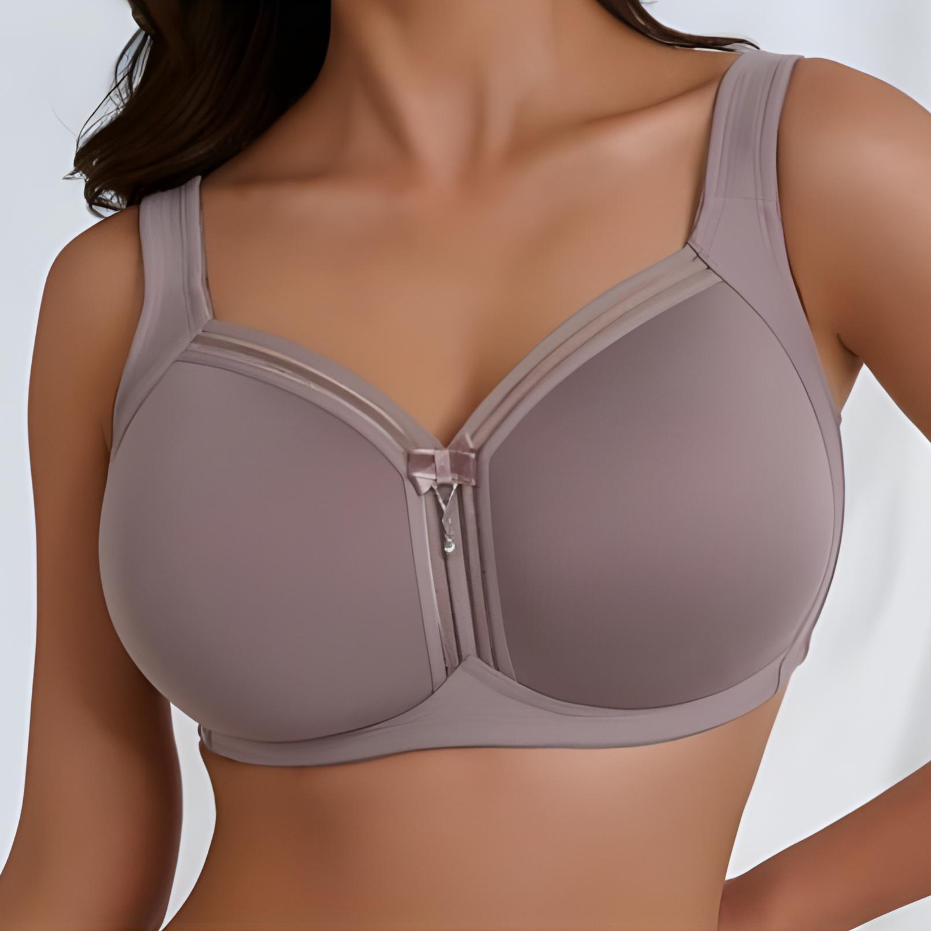 Бюстгальтер без кісточок Lanny Mode тонкий гладкий 100E Капучино (8250)