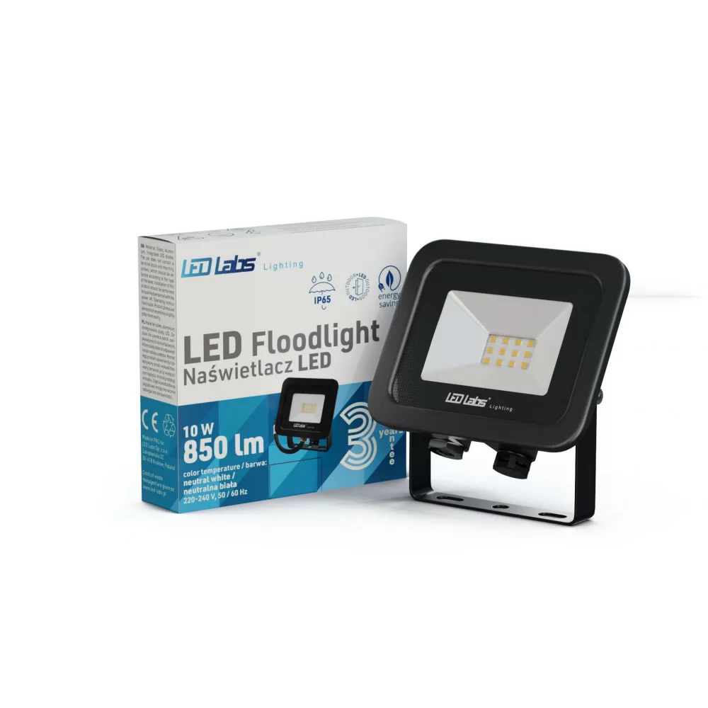 Прожектор світлодіодний Led Labs SMD 10W 4000K (800 040 271 011)