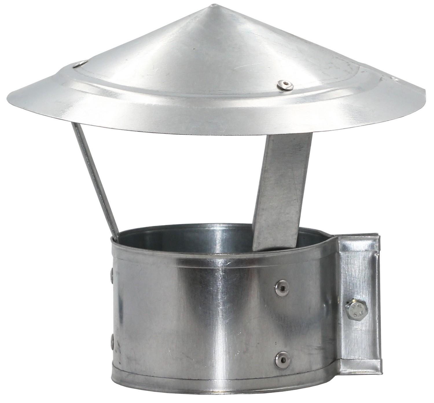 Грибок дымохода d 160 мм 0,5 мм стальной оцинкованный (ST335)