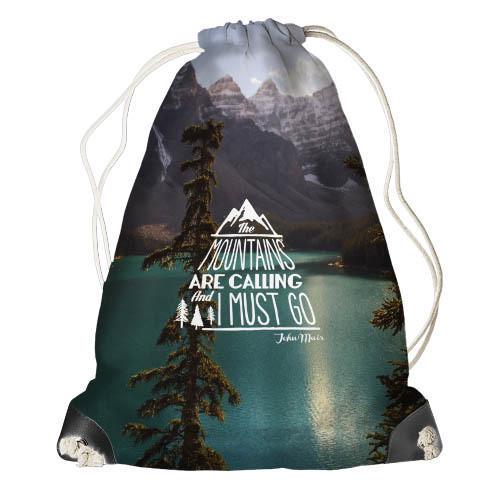 Рюкзак-мешок Presentville Mountans are calling (RM ORG010 SE)
