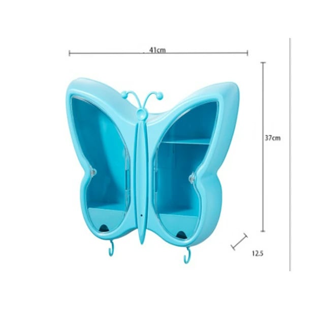 Полка для косметики Бабочка Синий (W-34_649) - фото 5