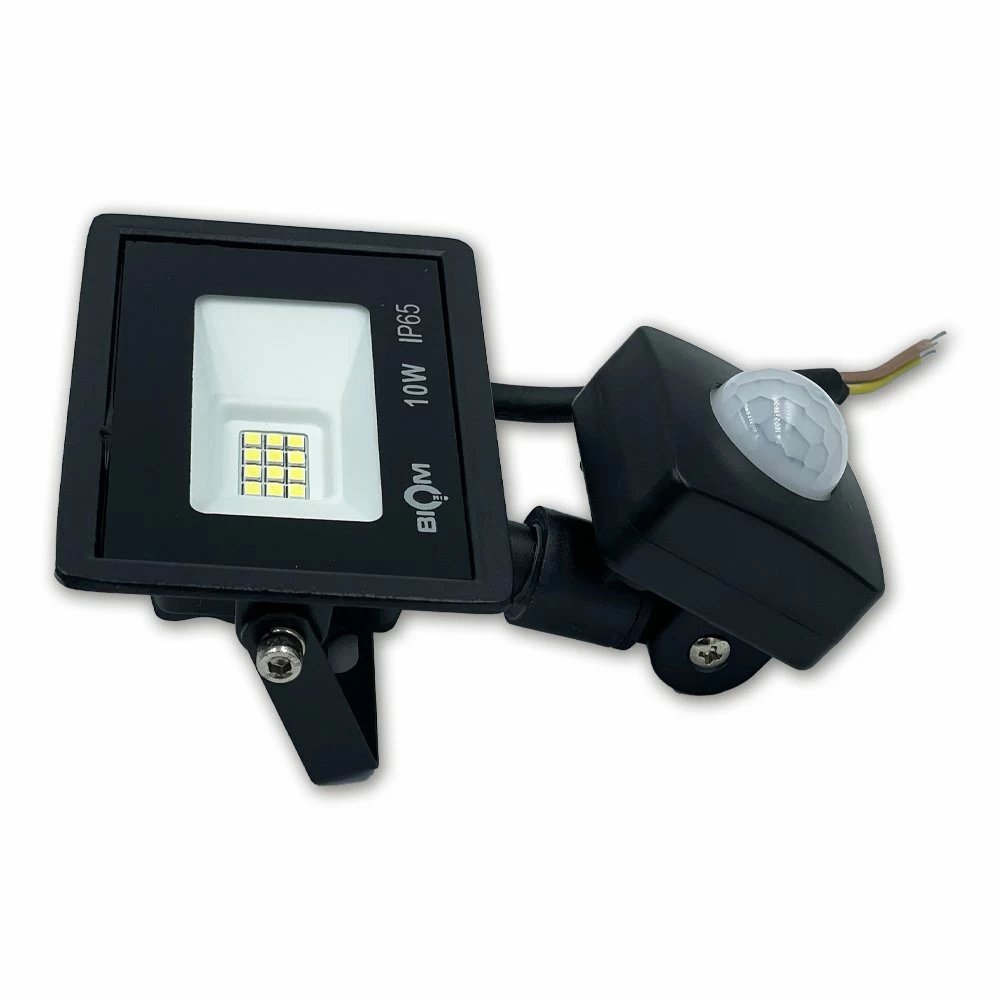 Прожектор cвітлодіодний Biom 10W S6-SMD-10-Slim+Sensor 6200К 220V IP65 (2433670593) - фото 3 Прожектор cвітлодіодний Biom 10W S6-SMD-10-Slim+Sensor 6200К 220V IP65 (2433670593) - фото 3
