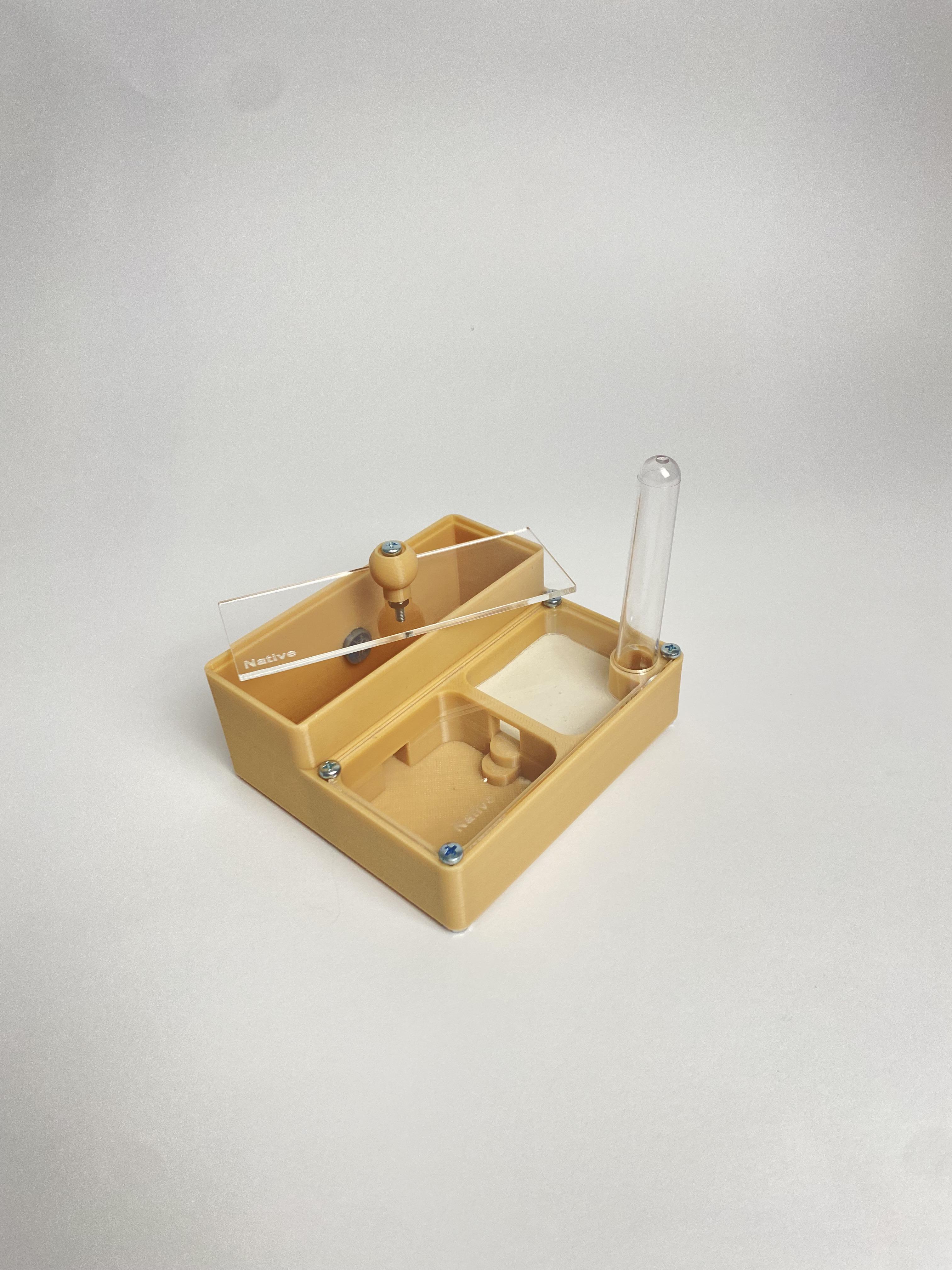 Муравьиная ферма с ареной "Старт" Гипсовое увлажнение Бежевый (2679694619)