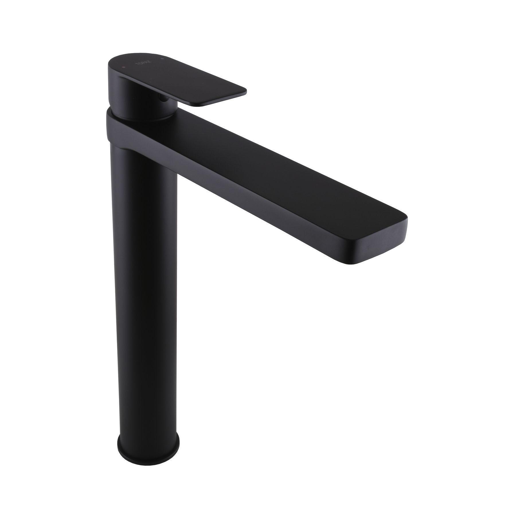 Набор смесителей с чашей в едином стиле Sardinia Black-S 4в1 Черный матовый (2020210355) - фото 15