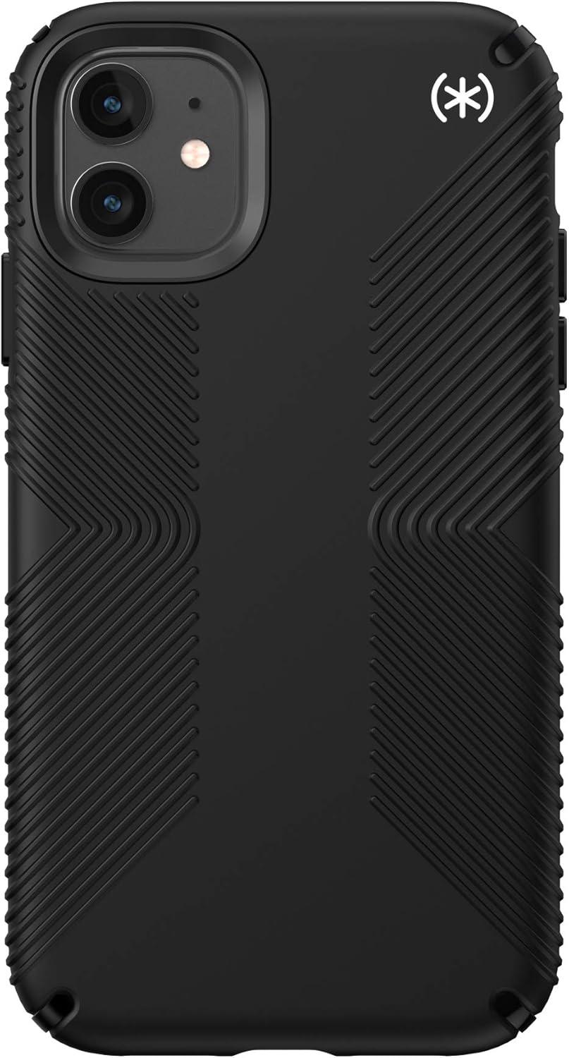 Чохол протиударний з антимікробним покриттям Speck Presidio Grip для Iphone 11 (6.1") Black Чохол протиударний з антимікробним покриттям Speck Presidio Grip для Iphone 11 (6.1") Black