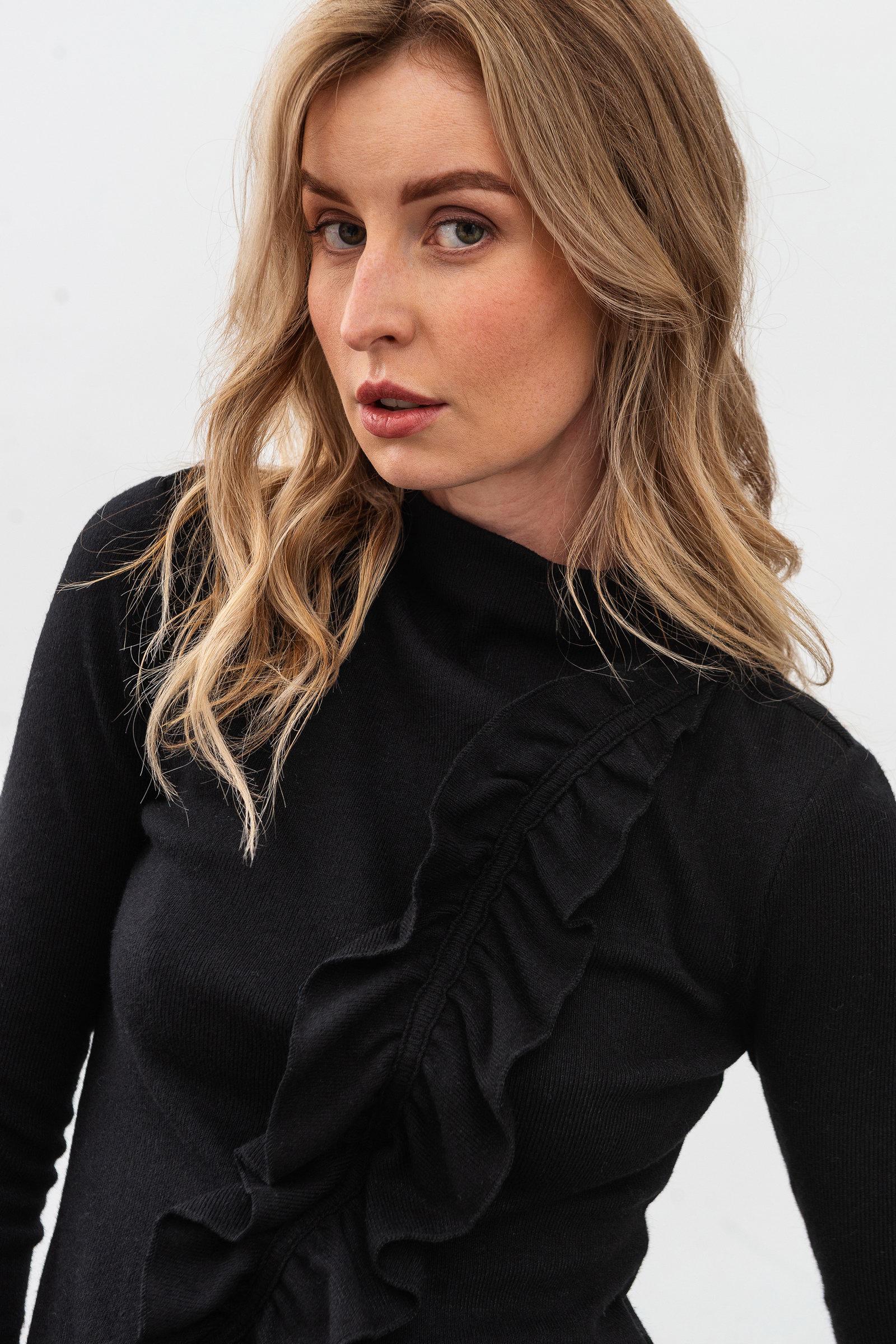 Джемпер Lesia Лістея 01 р. 42 Чорний (149370000) - фото 2