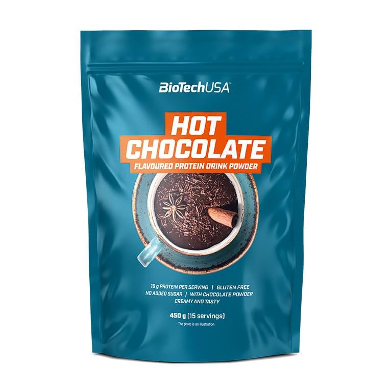 Протеин BioTechUSA Hot Chocolate 450 г 15 порций