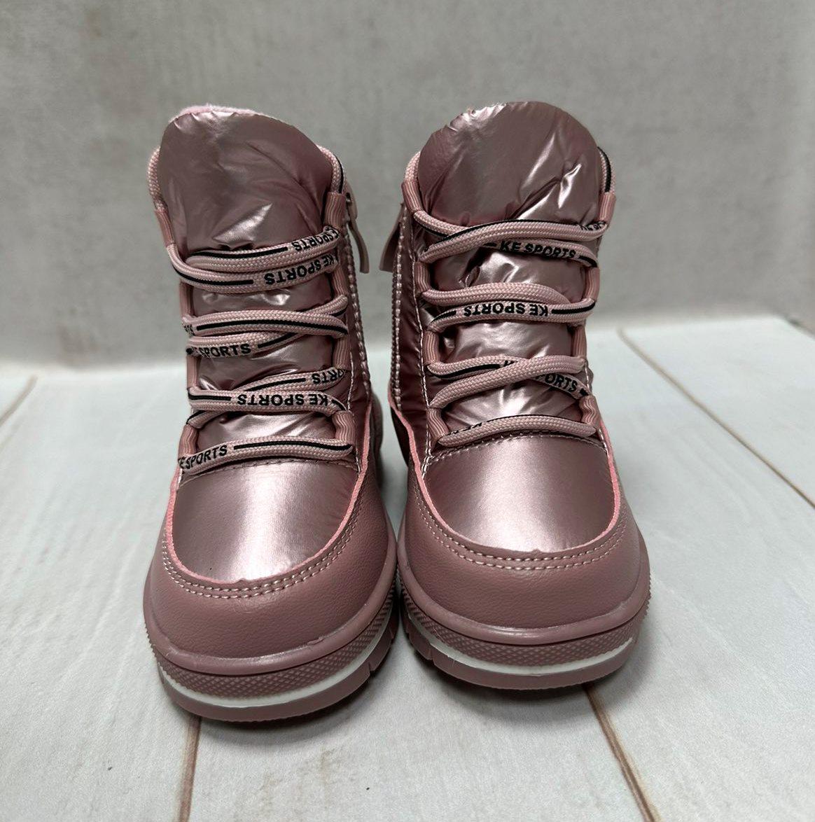 Сапоги-дутики детские Kimboo р. 24 15,5 см Розовый - фото 3 Сапоги-дутики детские Kimboo р. 24 15,5 см Розовый - фото 3