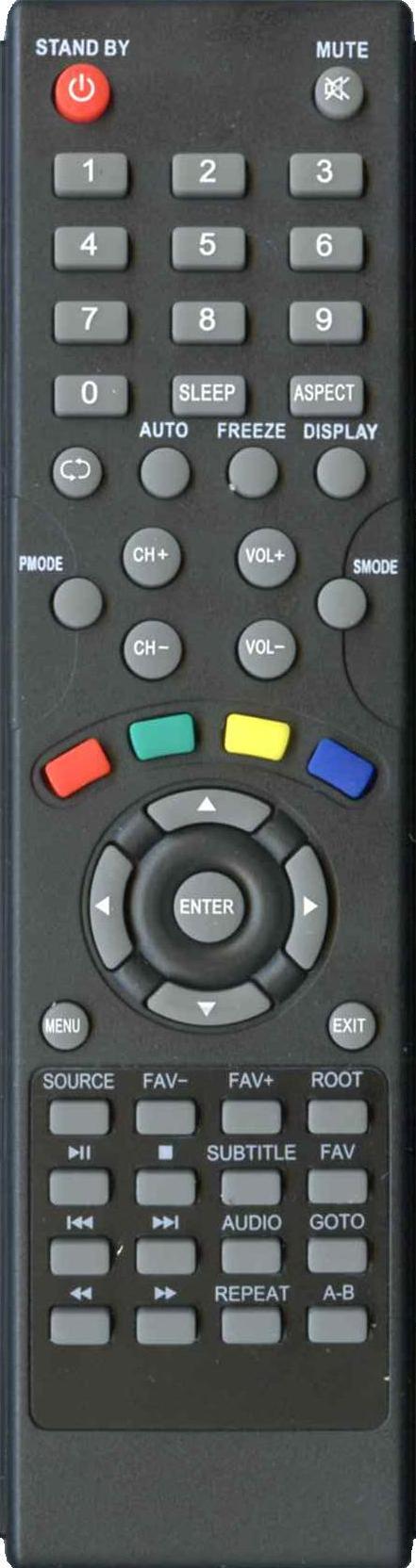 Пульт для телевізора DIGITAL DLE-4011 (3009913)