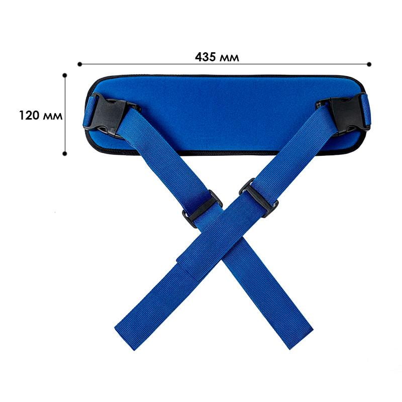 Ремінь безпеки Lesko для інвалідного візка м'який (10895536) - фото 9 Ремінь безпеки Lesko для інвалідного візка м'який (10895536) - фото 9
