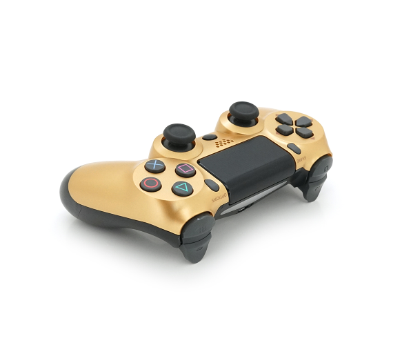 Бездротовий геймпад для PS4 SONY Wireless Dualshock 4 3,7V 500 mAh Blister Gold (33983)