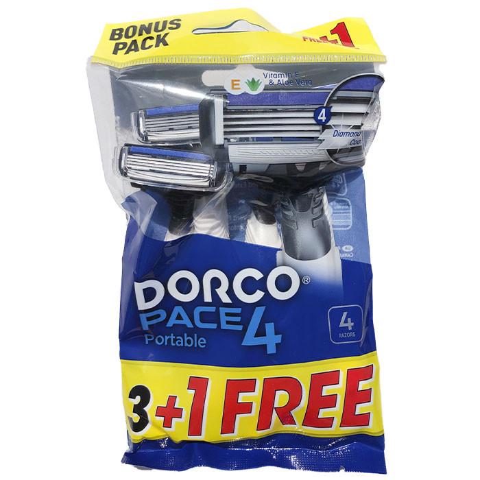 ᐉ Станки для бритья Dorco Pace 4 4 шт. (1848296295)
