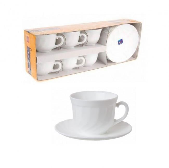 Набір чайний Luminarc Trianon E8845 22 мл 12 пр. (25210926) - фото 2 Набір чайний Luminarc Trianon E8845 22 мл 12 пр. (25210926) - фото 2