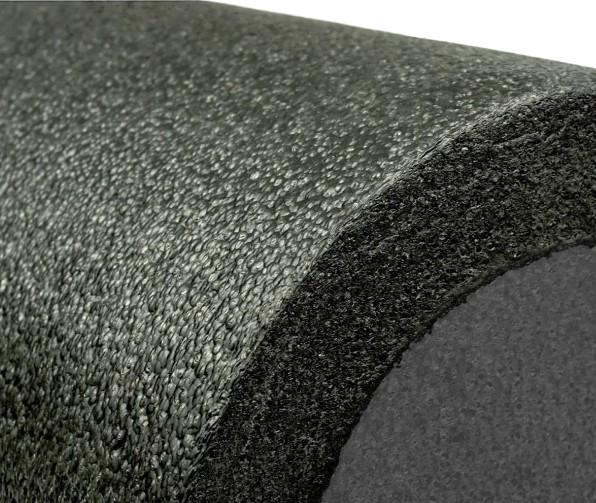 Массажный ролик гладкий PowerPlay 4021 Fitness Roller 30x15 см Черный (64127) - фото 5