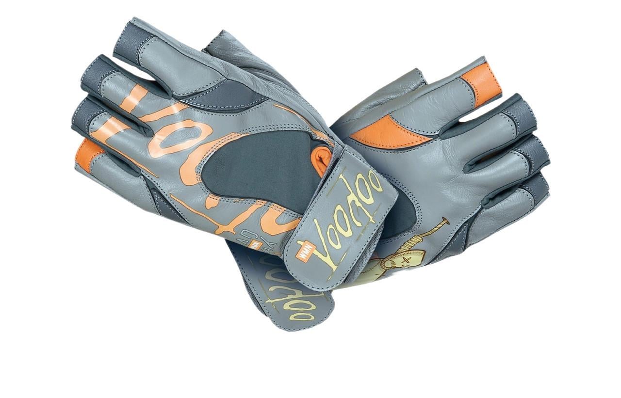 Рукавички для фітнесу MadMax MFG-921 Voodoo S Light Grey/orange (3070021454)