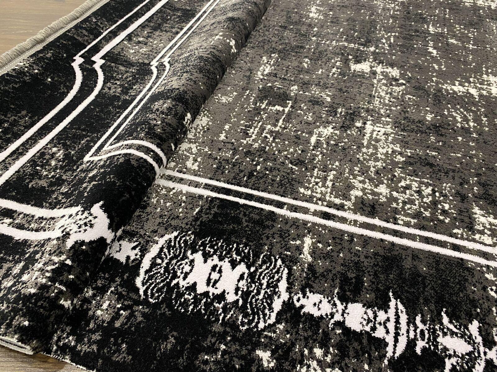 Ковер Monet Mt37B 1,2 х 1,8 м Black/White (5123-11) - фото 9