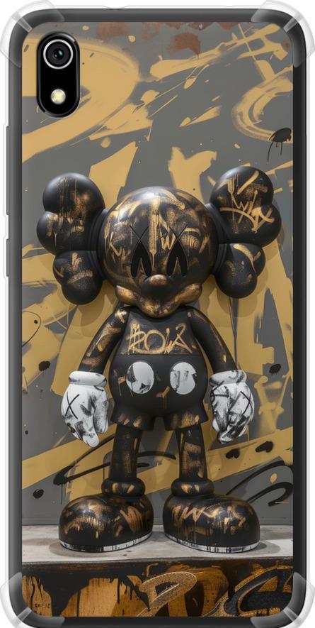 Чехол на Xiaomi Redmi 7A Bronze kaws (6097sp-1716-42517)