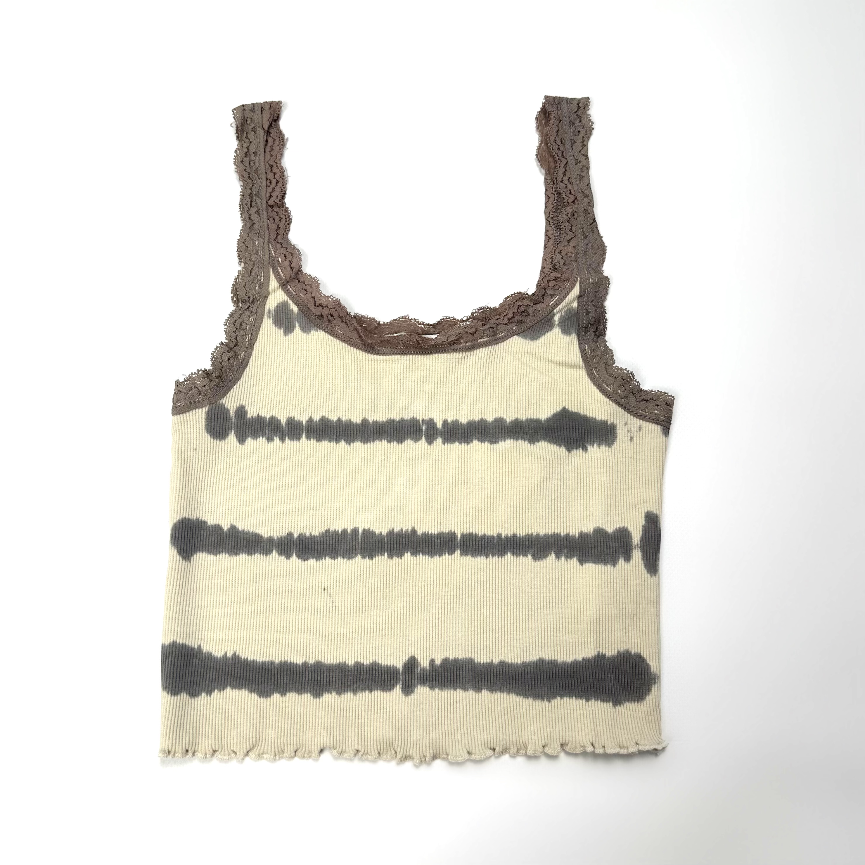 Топ женский Jennyfer 250 XS Белый/Коричневый (250)