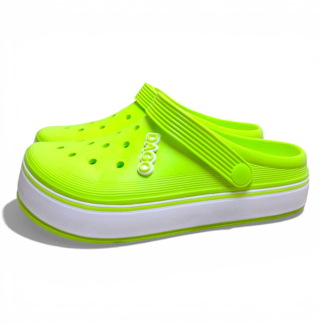 Сабо жіночі Dago з EVA-піни р. 38 24,5 см Лайм (2865084906)