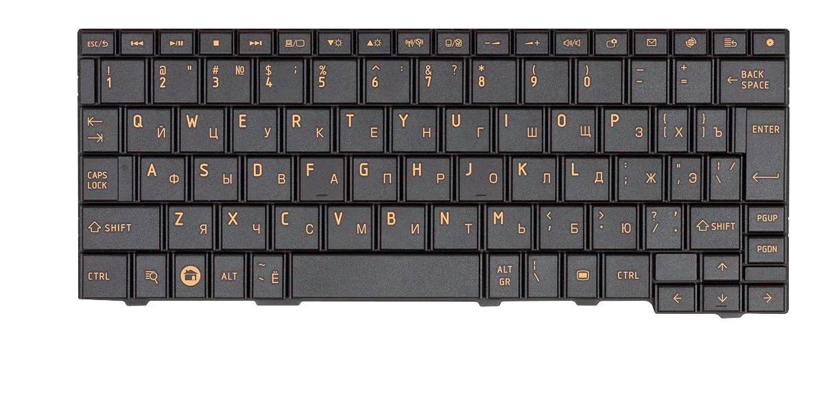 Клавиатура для ноутбука Toshiba AC100 Black