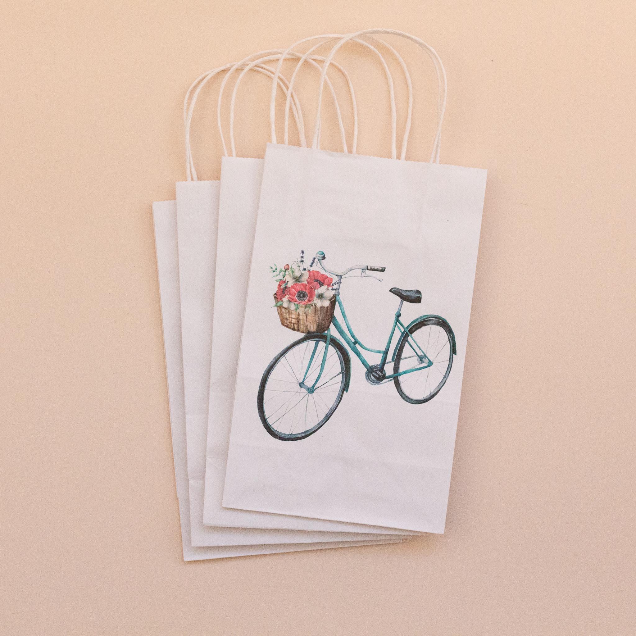 Пакет подарунковий з малюнком Велосипед 150х90х240 мм 20 шт. - фото 4 Пакет подарунковий з малюнком Велосипед 150х90х240 мм 20 шт. - фото 4