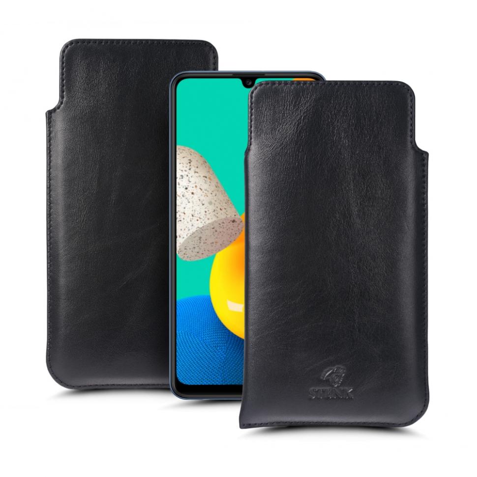 Футляр Stenk Elegance для Samsung Galaxy M32 Черный (69672)