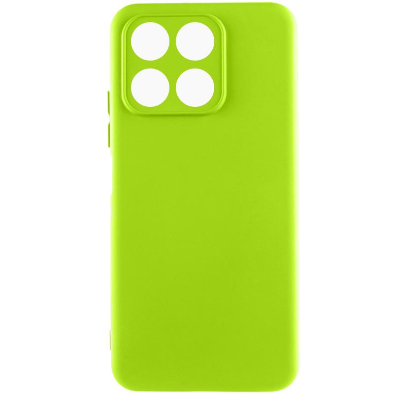 Протиударний чохол Silicone Cover Lakshmi Full Camera (A) для Huawei Honor X8a Салатовий / Neon Green