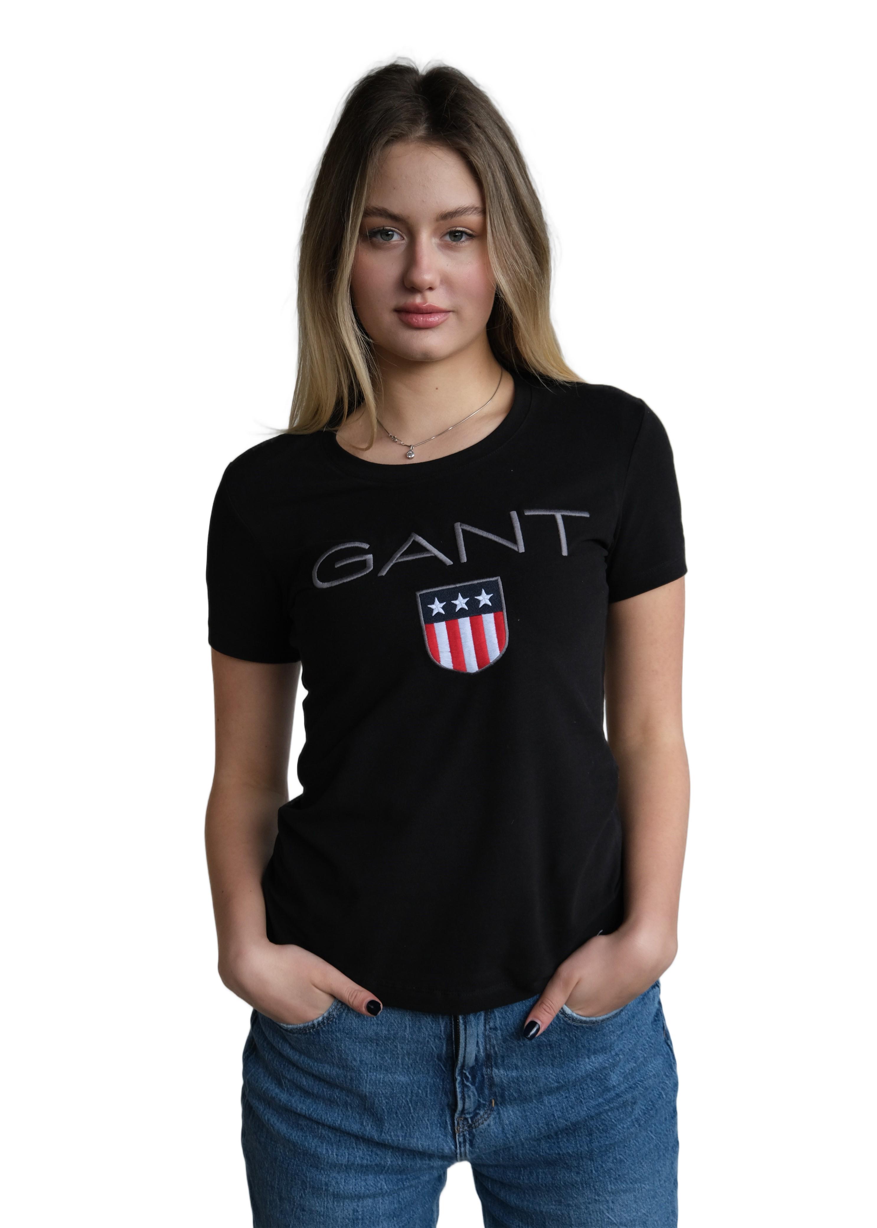 Футболка женская Gant B-1087BL S (10810786)