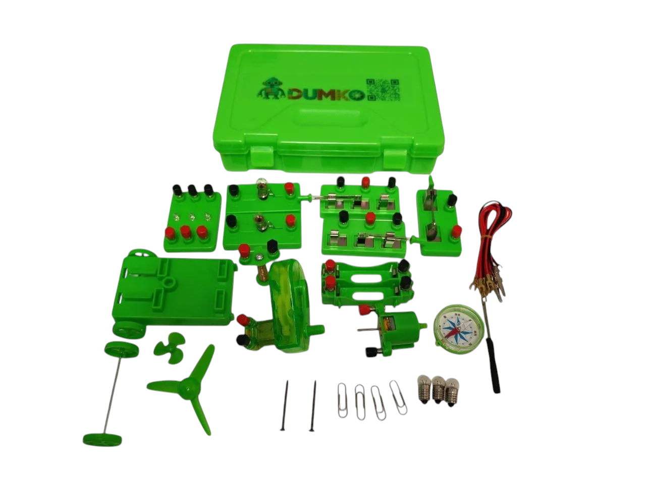 STEM-набор для экспериментов по физике DUMKO Электричество и Магнетизм (DUM50)