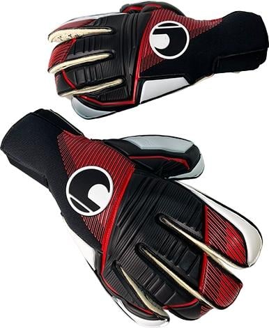 Воротарські рукавички Uhlsport POWERLINE SUPERGRIP RF 1007-981264 р. 9,5 Чорний/Червоний/Білий - фото 4