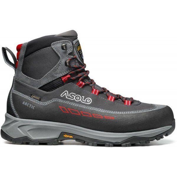Ботинки Asolo Arctic GV MM р. 43 2/3 Grey/Gunmetal/Red (1033-ASL A12536.A176-9.5)