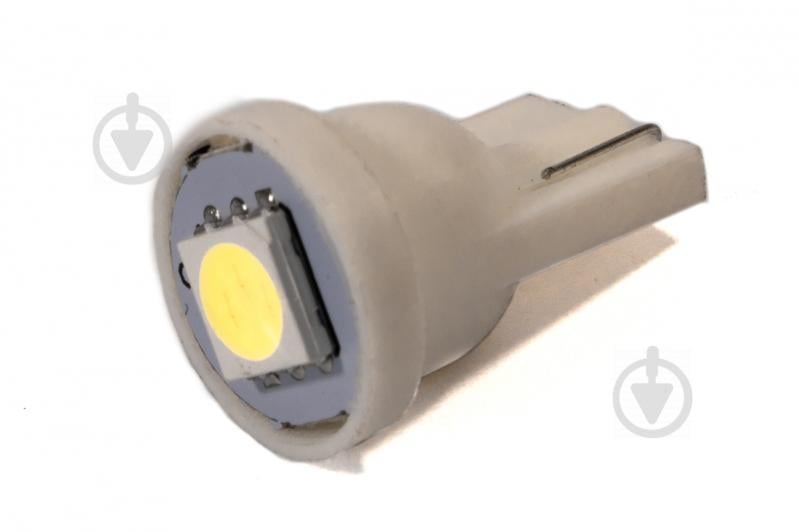 Светодиодная лампа AllLight T10  1 диод 5050 W2,1x9,5d 24V 0,45w WHITE