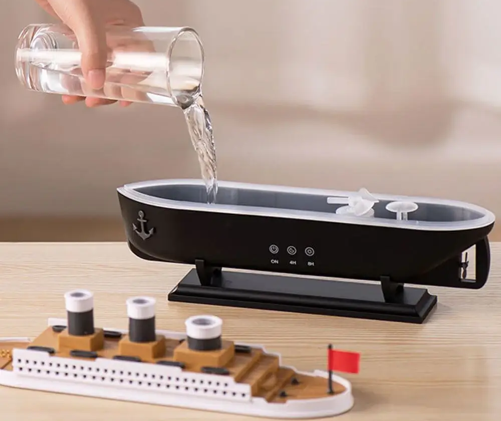 Увлажнитель воздуха Корабль RGB с пультом (27489800) - фото 3