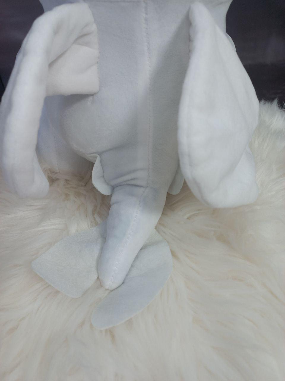 Мягкая игрушка дракон Беззубик дневная фурия Как приручить дракона 40 см Белый (9082/40) - фото 6