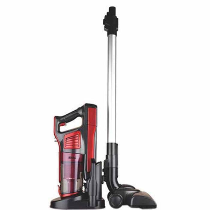 Пылесос аккумуляторный беспроводной контейнерный DSP KD-2023 с насадками 2 скорости 2200 мАч