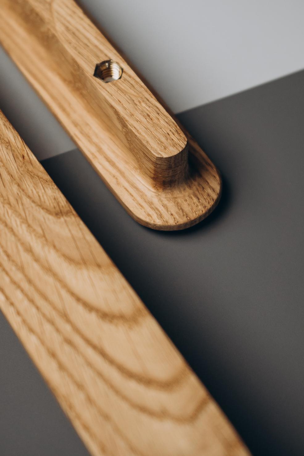 Ручка мебельная из дерева 284 мм Fungo - фото 4 Ручка мебельная из дерева 284 мм Fungo - фото 4